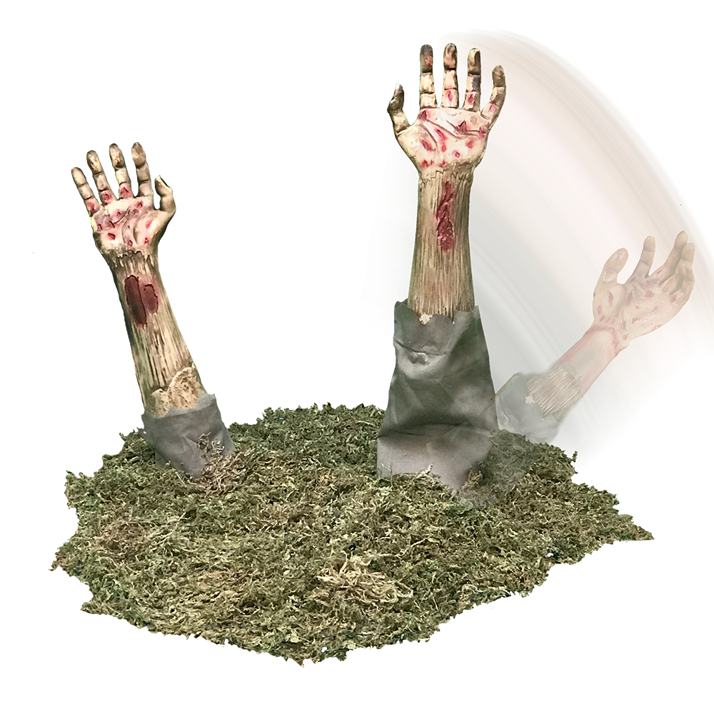 Striking Arms in Ground™ (Grave Grabber™)