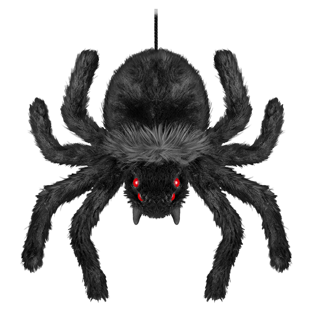Hanging Shaking Spider Black™ (Mini)