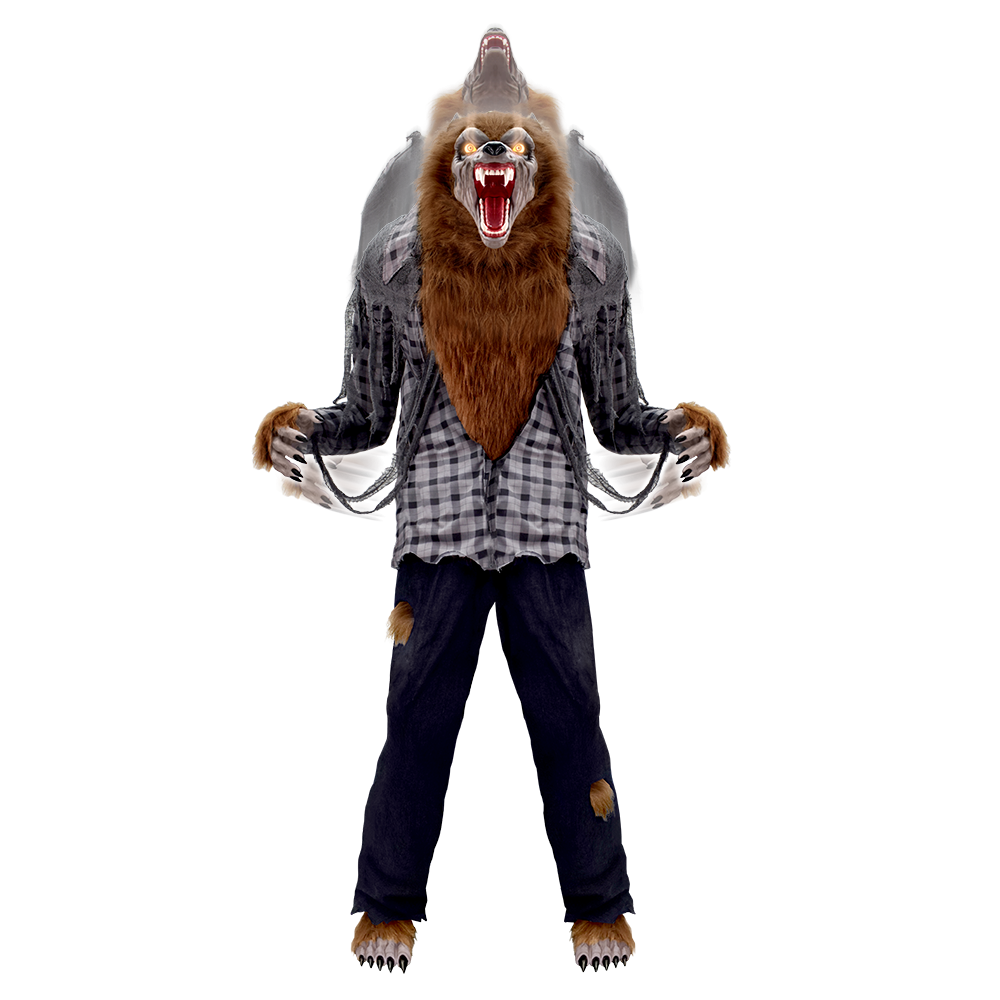 LED Animated Howling Werewolf™