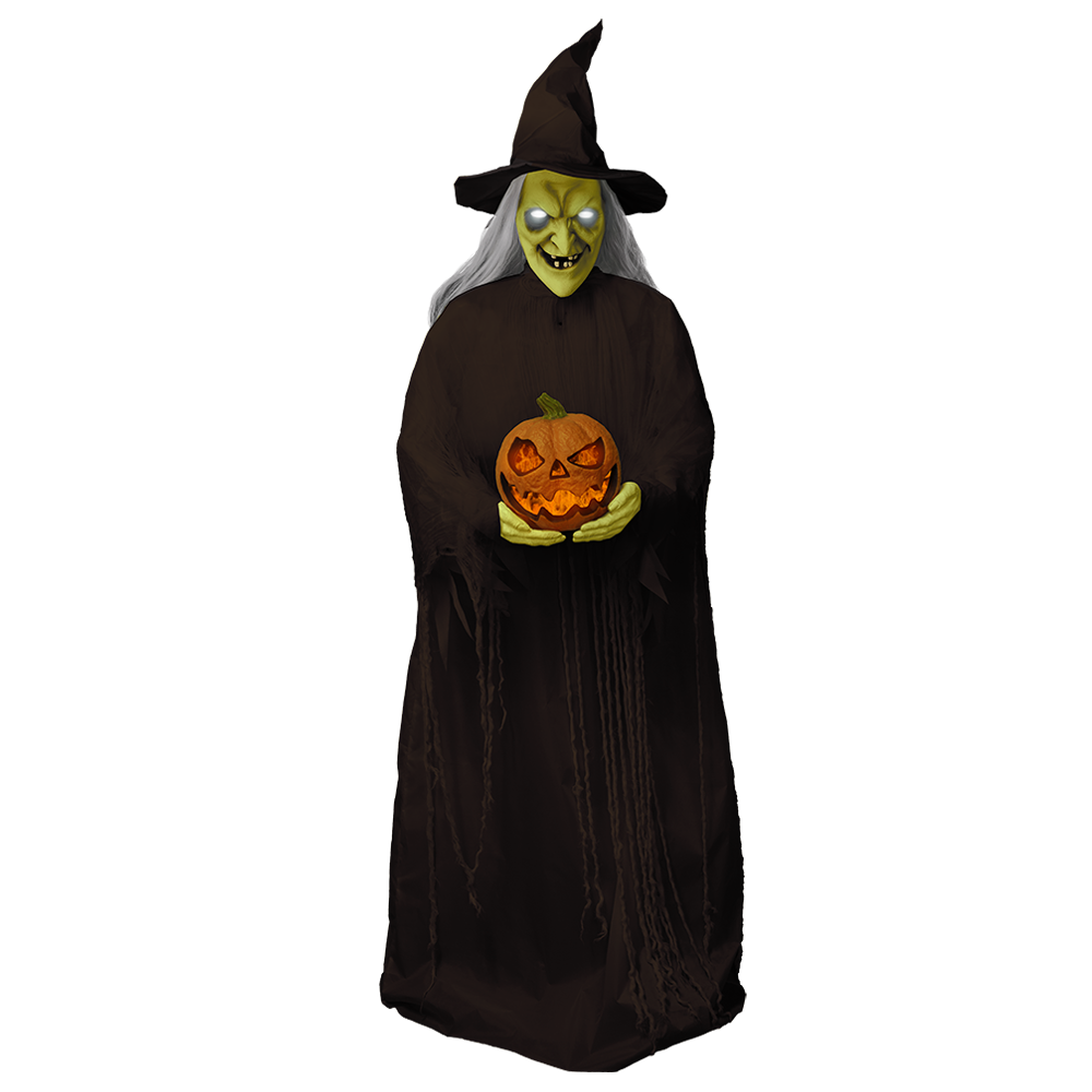 Animated Ghost Witch™ - Black