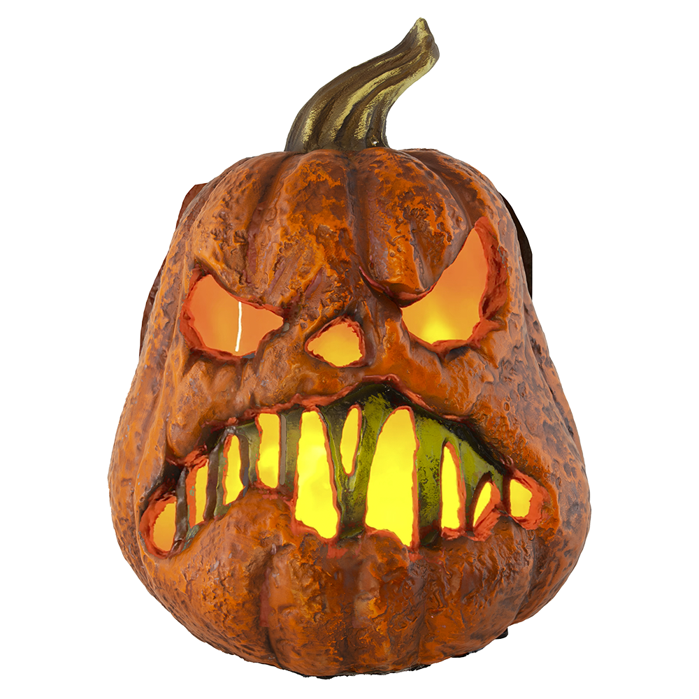 Rotten Flaming Pumpkin™ With Timer