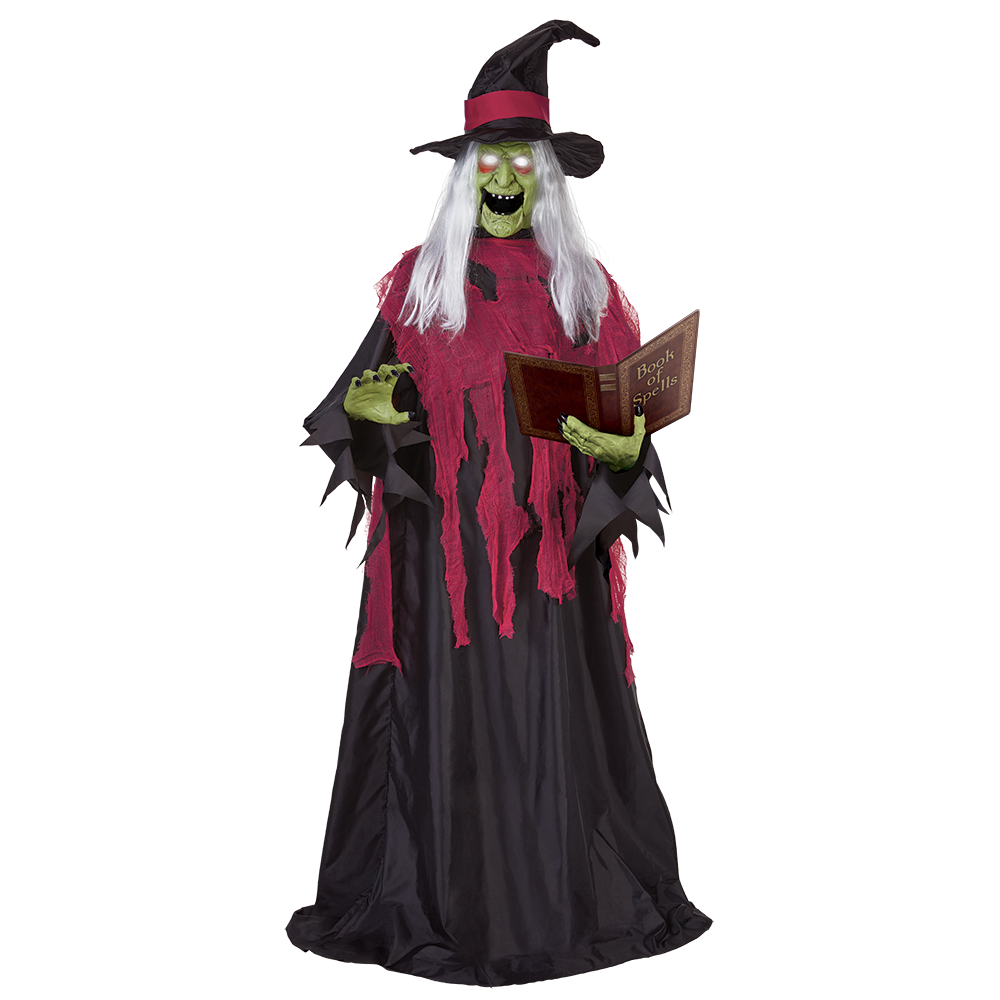 Animated LED Spell-Casting Witch™