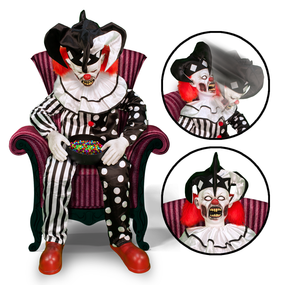 Sitting Scare Clown™