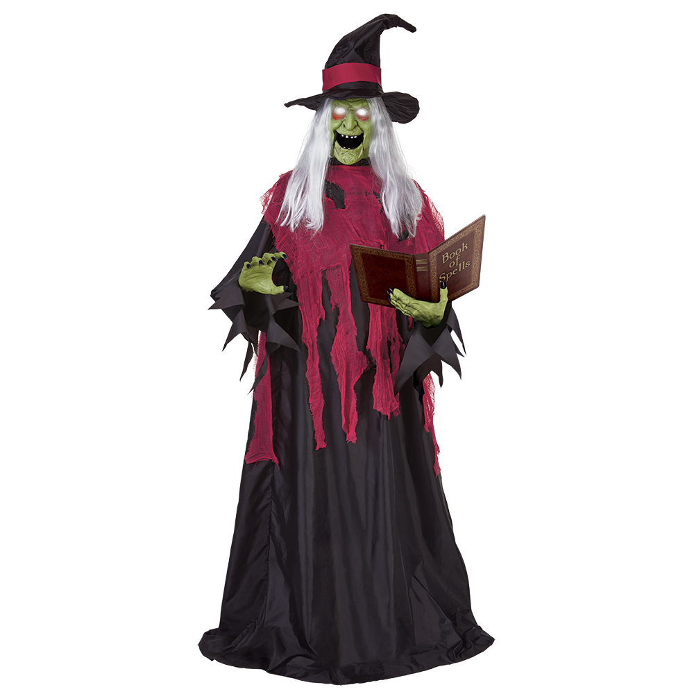 Animated LED Spell-Casting Witch™